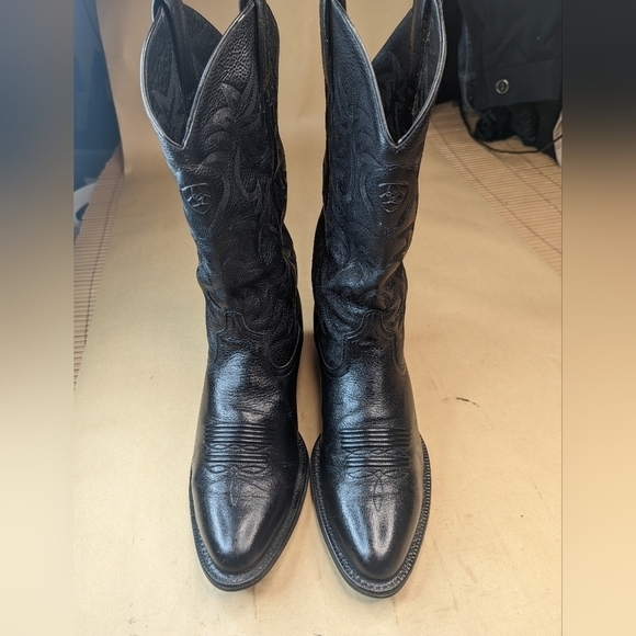 ARIAT MEN'S HERITAGE DEERTAN WESTERN PERFORMANCE BOOTS - ROUND TOE. Men's sz 8.5 - Picture 3 of 10